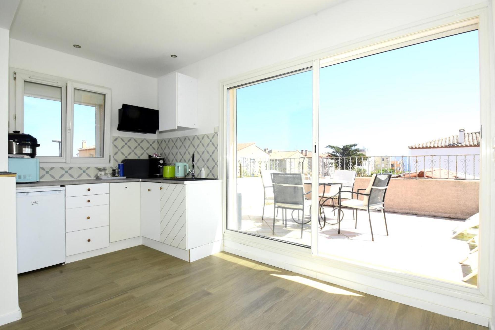 Appartement Les 2 Dauphins à Le Barcarès Extérieur photo